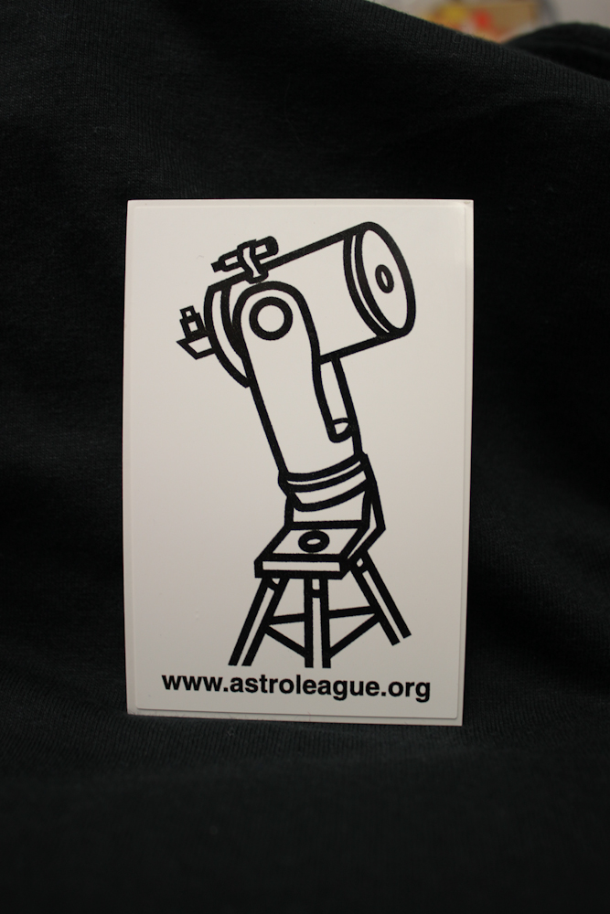 AL Telescope cling-on decal - SCT AL Telescope cling-on decal - SCT